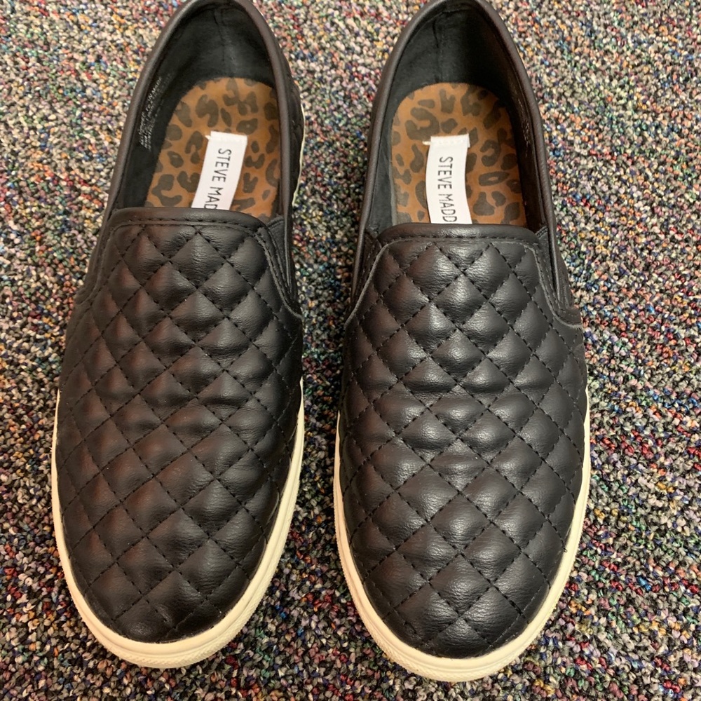 STEVE MADDEN ECNTRICQ SLIP-ON SNEAKERS - Kids